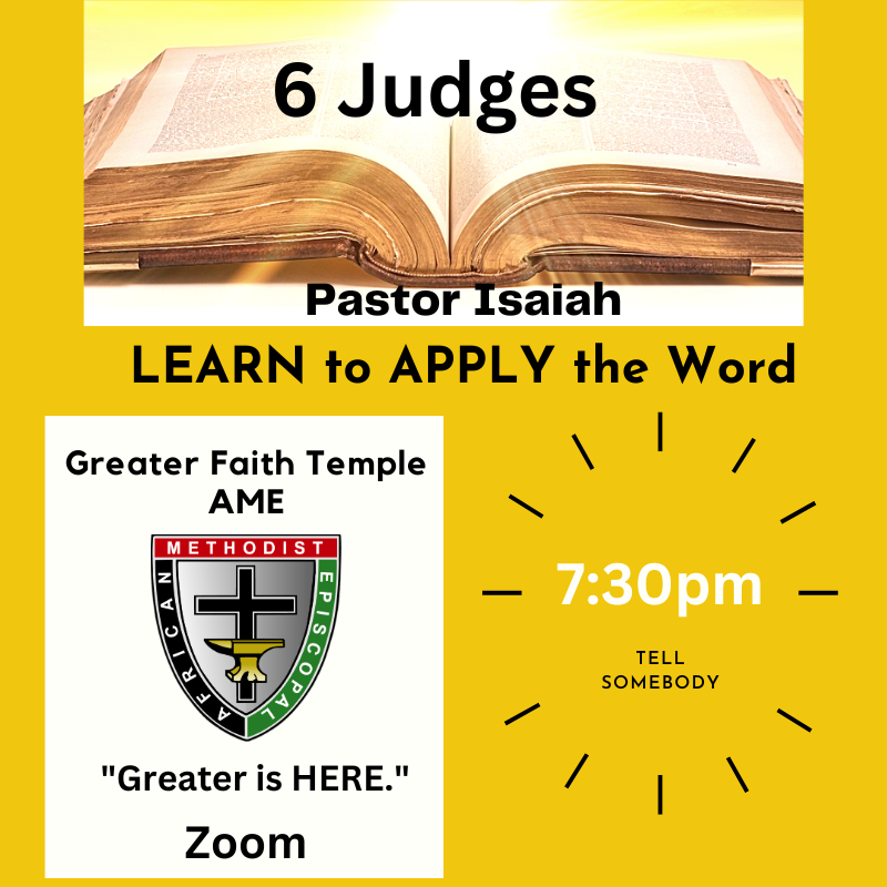 RevIsaiah's tweet photo. TONIGHT @ The Temple:
Zoom Bible Study with Pastor Isaiah.
Zoom ID: DM for login
CALL in: 301.715.8592; 7731
HEAR & LEARN the Word of God to APPLY to everyday living. #StudyTheWord. https://t.co/5x1V75r3Zv