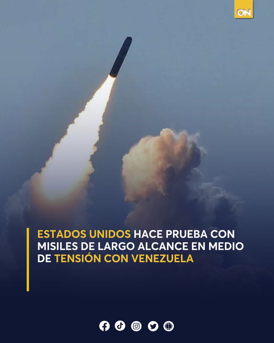 canal11hn's tweet image. Esta prueba fue visible a kilómetros de distancia, causando reacciones en especialistas de seguridad: ¿Un aviso? 😳👉 oncenoticias.hn/internacional/…

#Misiles #EEUU #Venezuela