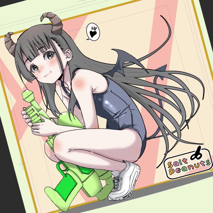 #このタグを見た人は自分の絵の太ももをのせる
とある事情で久し振りにウチの創作キャラを描いています。1日15分くらい。何なら描けない日も…。 