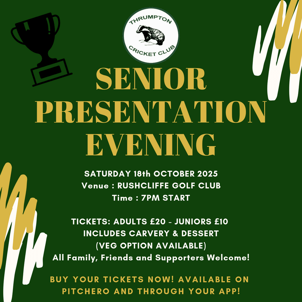 ThrumptonCC's tweet photo. Senior Presentation Evening #Pitchero
https://t.co/Z9pJ8oLHYP https://t.co/1c9ZWQ8buR