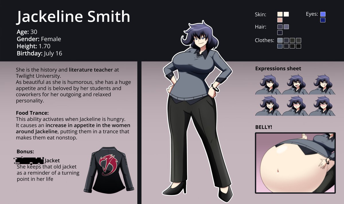 A rework for our favorite teacher 👀✨

I've been wanting to do this for a while! My art has evolved over the past 3 years, and my OCs have a more consistent design, so when I saw the OC profiles I made a while ago... ugh ^^; 

Anyway! I hope you like this design update ^^