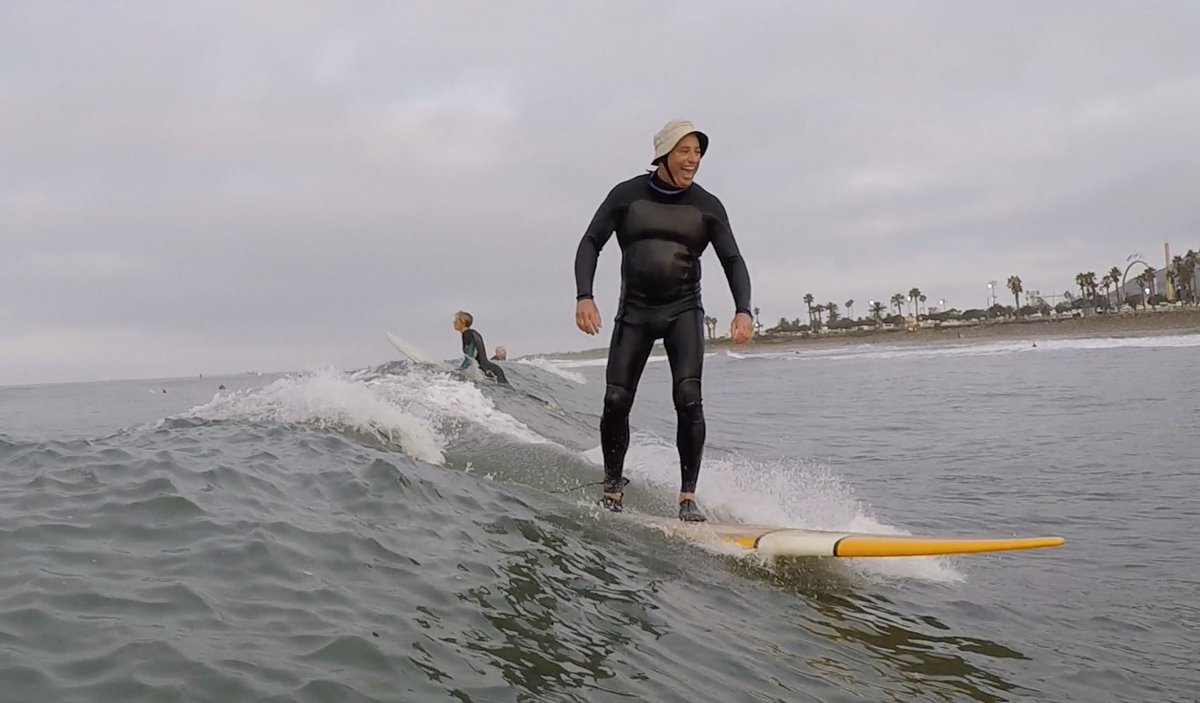 DrRobertKlapper's tweet image. #Surfing. Spectacular Sunrise Today. Waves were filled with Dolphins jumping! #EpicSession
