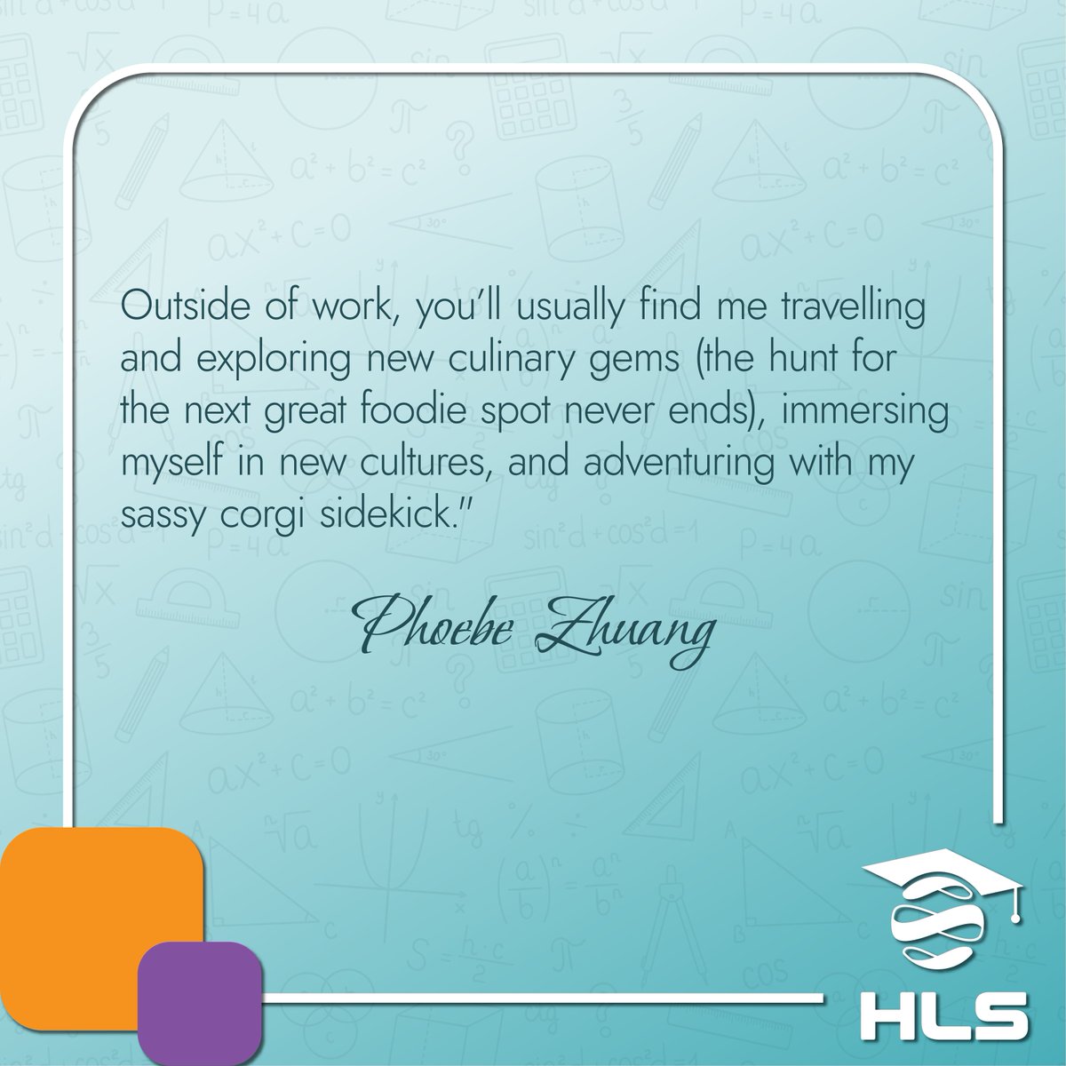 Turning connections into impact! 🌟
Meet Phoebe, our Western Region Account Manager, bringing passion and partnership to every collaboration at HLS. 
 #BehindtheSolutions #TeamHighlight #MeetTheTeam #EducationExperts #HarrisLearningSolutions #HLS