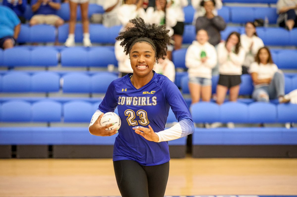 McNeeseVball's tweet photo. All smiles for conference play tomorrow! 🤠 

#GeauxPokes | #BTN https://t.co/0Q5UaFljNL