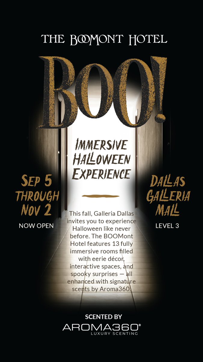Spooky vibes, luxury scents!✨ Open now in the Galleria Mall in Dallas, Texas!👻