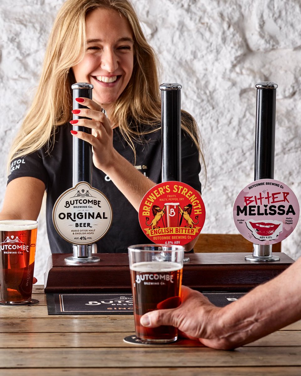 ButcombeBrewery's tweet image. We’re celebrating #CaskAleWeek with two standout brews!

🍂 Brewer’s Strength Original (4.8%)
🌸 Bitter Melissa (4.6%) – celebrating women in beer
On tap at select Butcombe pubs + in the Butcombe Beer Club (buy 5, get 6th free via the app)

Mini kegs online – link in bio