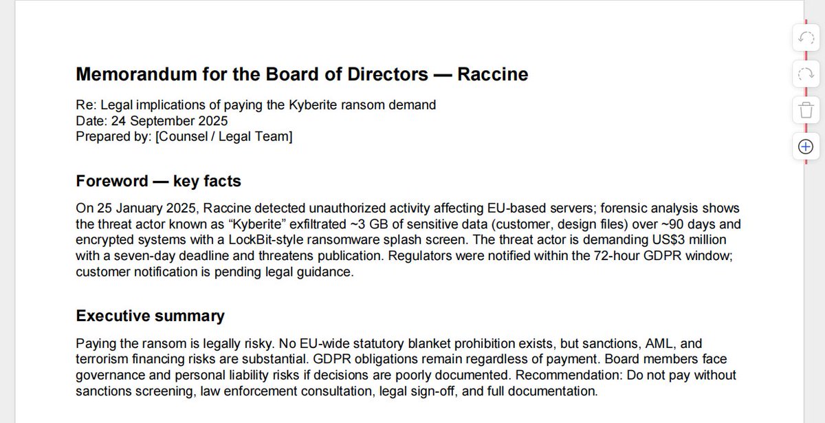theitgirliee's tweet image. Day 95💃
I just completed DLA Piper&apos;s Global Cyber with Data Privacy job simulation involving global data protection and cybersecurity for DLA Piper’s Data Privacy and Cybersecurity team. I enjoyed being a tech lawyer (somewhat), it used to be my dream😭
#100DaysofCyberSecurity