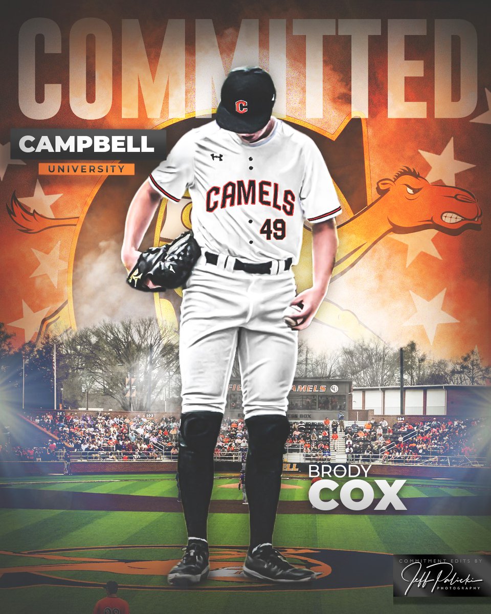 Brody cox (@brody18baseball) on Twitter photo Extremely excited to announce I’ll be continuing my academic and baseball career at Campbell University. Thank you to my family, teammates, and coaches for their love and support over the years, extremely blessed! Extremely excited to announce I’ll be continuing my academic and baseball career at Campbell University. Thank you to my family, teammates, and coaches for their love and support over the years, extremely blessed!