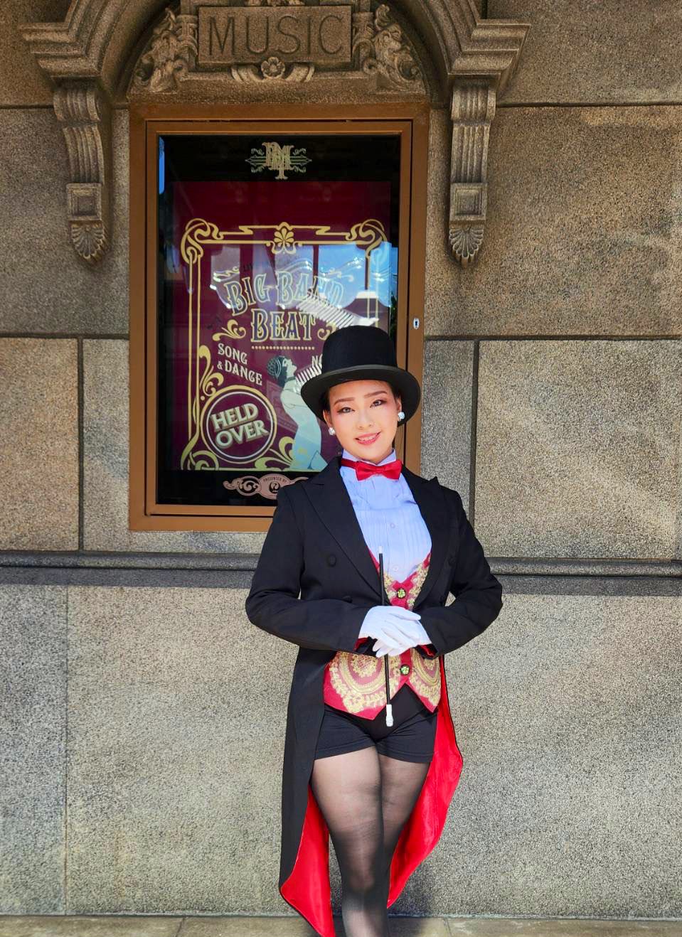 新品未使用】BBB A列車衣装 紫色 ビッグバンドビート Dハロ ダンサー