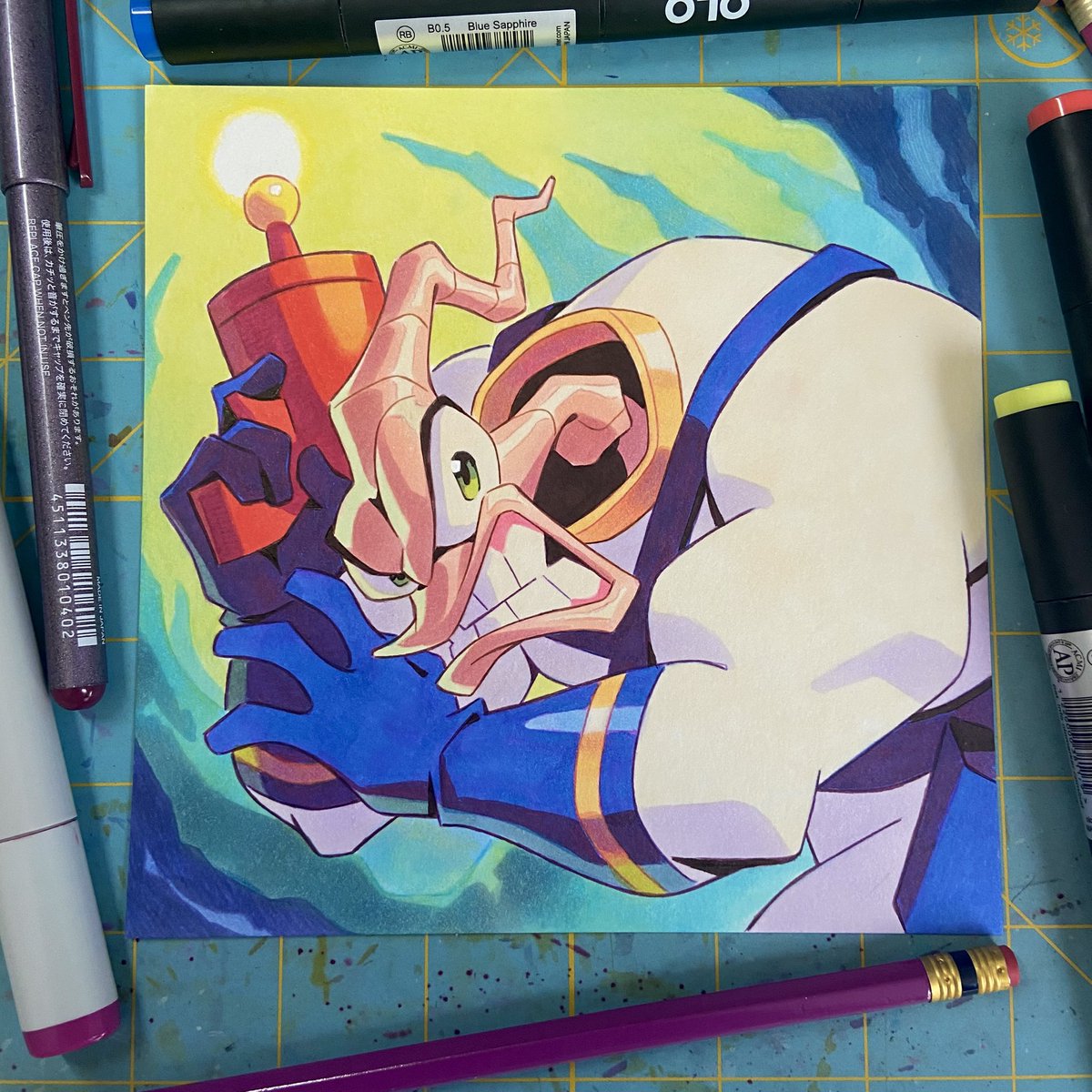 Earthworm Jim commission