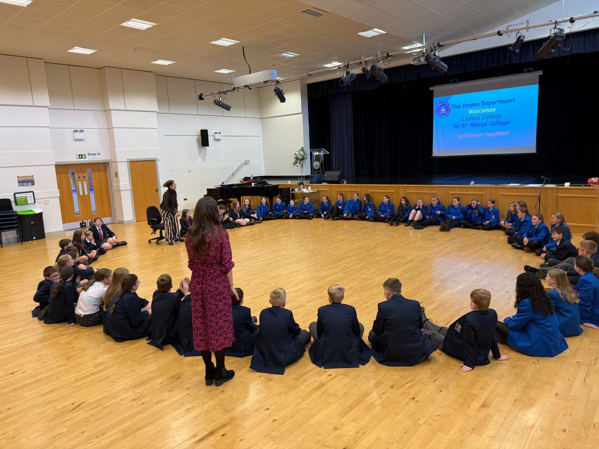 SaintMarysDerry's tweet image. We are super excited to announce the start of our St Mary’s College / @LisnealCollege Shared Education.
Today we had History, Drama and Technology & Design for our Year 8 “Sustainability Day”! 🌟