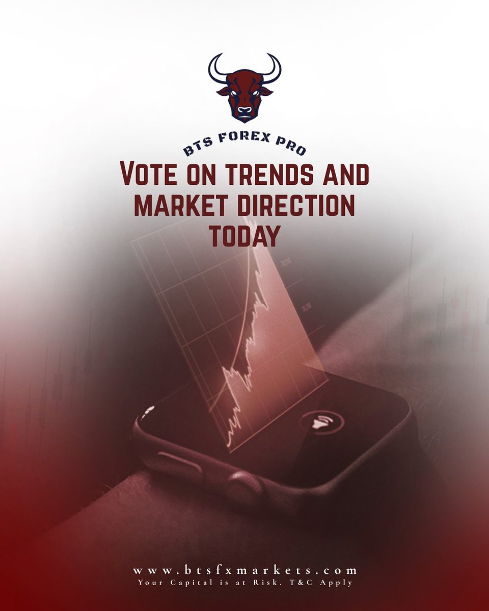 btsforexpro's tweet image. Vote on trends and market direction today.

#SmartProfits #TradeDiscipline #ForexCommunity
#SmartWealth #PipsHunter #MarketOpportunities
#StrategicInvesting #MarketUpdates #BTSForexProAE
#BTSForexPro