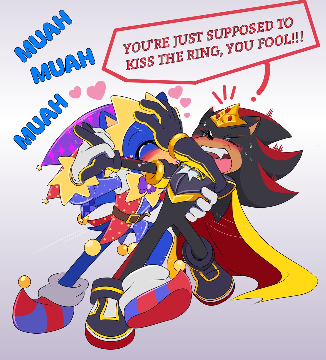 CrystalDiamondC's tweet photo. "The Zealous Jester"
💙🖤😘
#SonicTheHedgehog #ShadowTheHedgehog #sonadow https://t.co/8rgtJJZGps