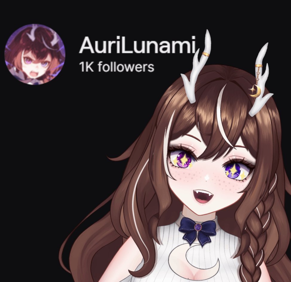1000 followers on twitch! 🥳 

Thank you so much! Lets go for the stars ✨