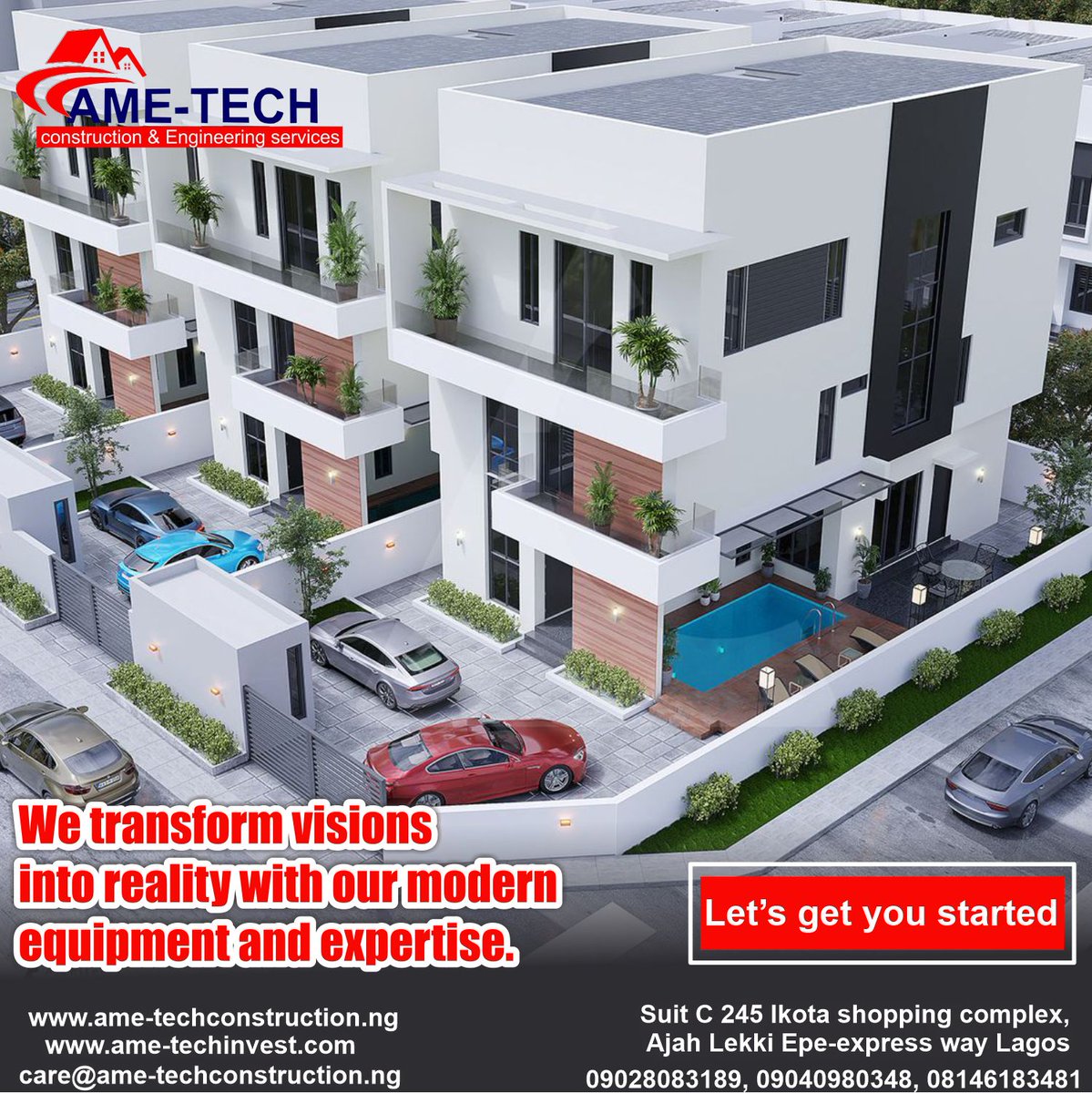 Ametech2025's tweet image. #buildingstructures #cpnstructionproject #buildingconstruction #civilengineer #engineeringservices #construtctionengineer #realestateprjects #roadconstruction #realestatedevelopment #realestateproject #businesspartnership 
ame-techconstruction.ng  ame-techinvest.com