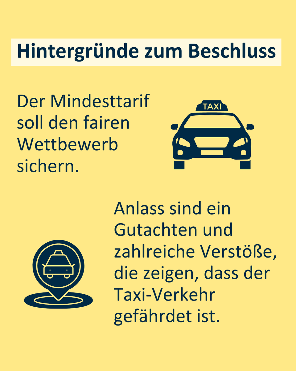 Essen_Ruhr's tweet image. Der Rat hat für 2026 einen Mindesttarifs für Mietwagen-Dienstleister beschlossen. 🚖 Gleichzeitig erfolgt auch eine Erhöhung des Taxitarifs.

ℹ️ t1p.de/Taxitarif26

#stadtessen #essenruhr
