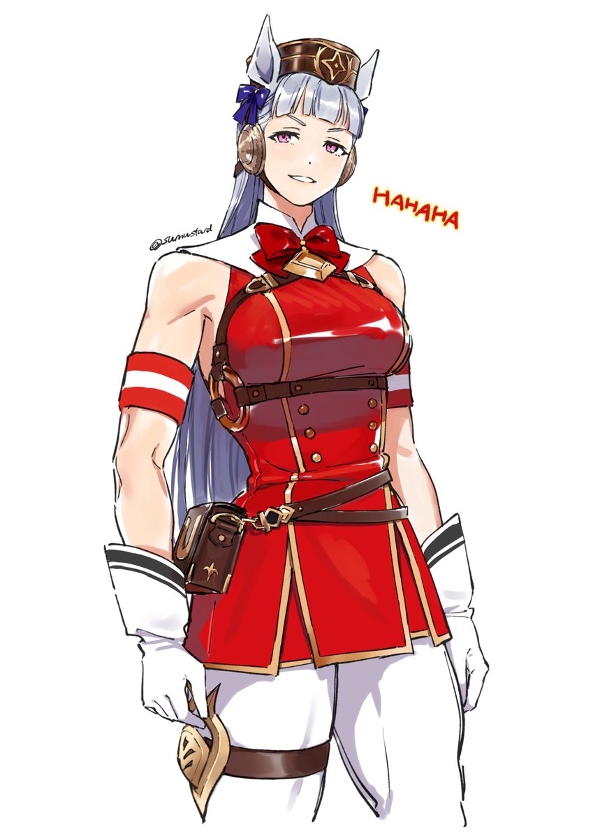 why she so funny😭 #goldship #umamusume #ゴールドシップ