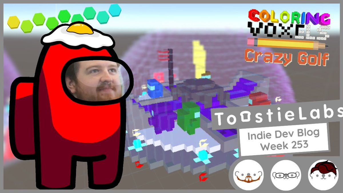 ToastieLabs's tweet image. Week 253 of our Dev Blog is live! 

The team finish up the Crazy Golf DLC, the hexceed DLC and work begins on the first of the Halloween events!

#indiegames #indiedev #devblog

youtu.be/CnqUyk0G6-c
