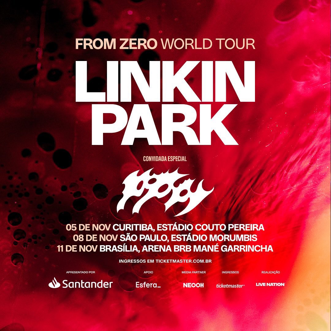 LINKIN PARK E POPPY 💖

Hoje a banda anunciou que a cantora fará os shows de abertura na América do Sul. 

Nos vemos no Brasil, Poppy! 🤘🏻