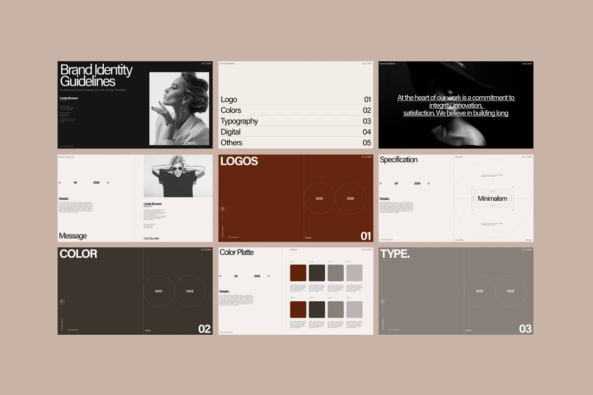 weandthecolor's tweet image. The Perfect Brand Identity Guidelines Presentation Template to Showcase Visual Consistency weandthecolor.com/the-perfect-br…

#brandguidelines #adobeindesign #presentationtemplate