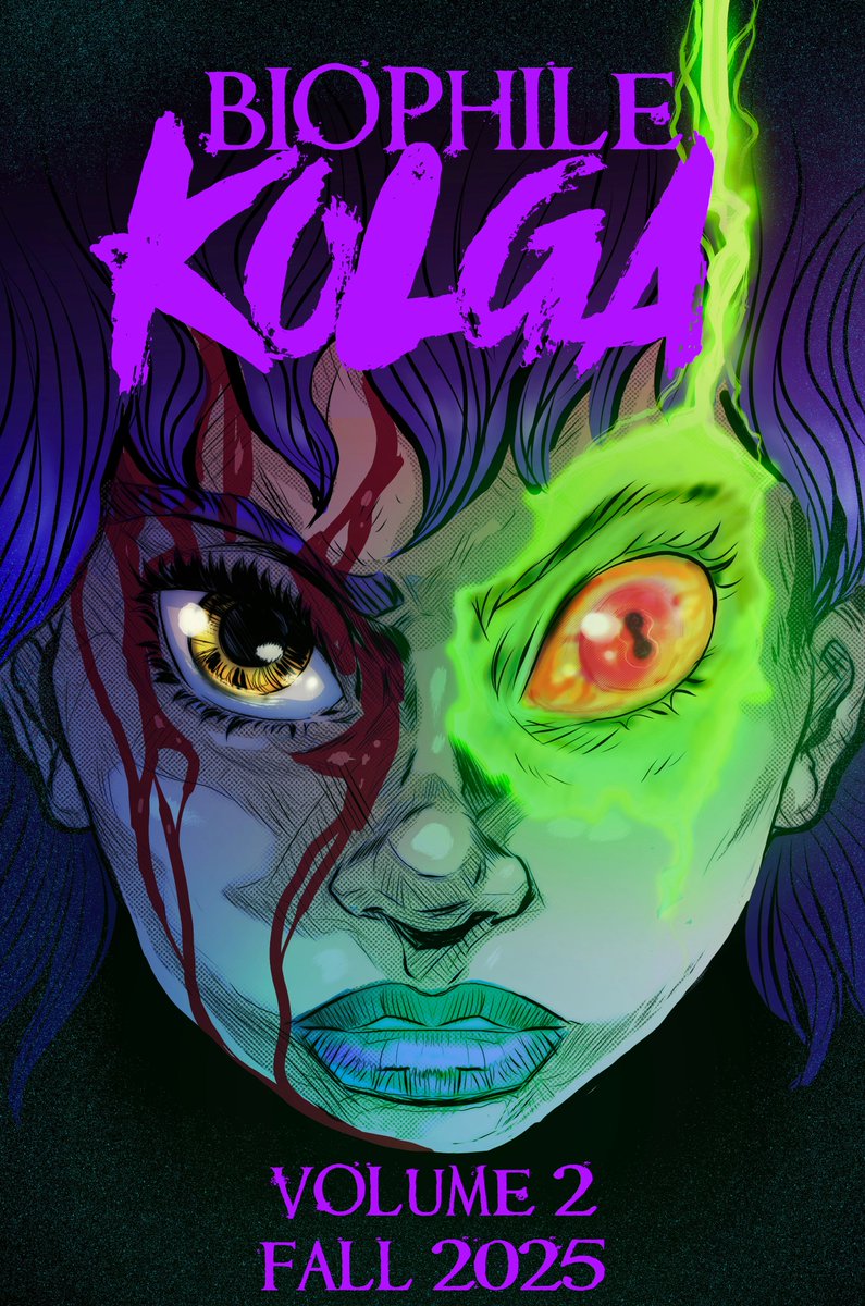 BIOPHILE KOLGA is a memoir of sorts.

A character study of a rebel, child, lover, mother, and more. 

She has lived longer than she should, She has done horrific things beyond forgiveness. She has accomplished great wonders beyond compare.

There is no story like it. Vol 2 Soon.