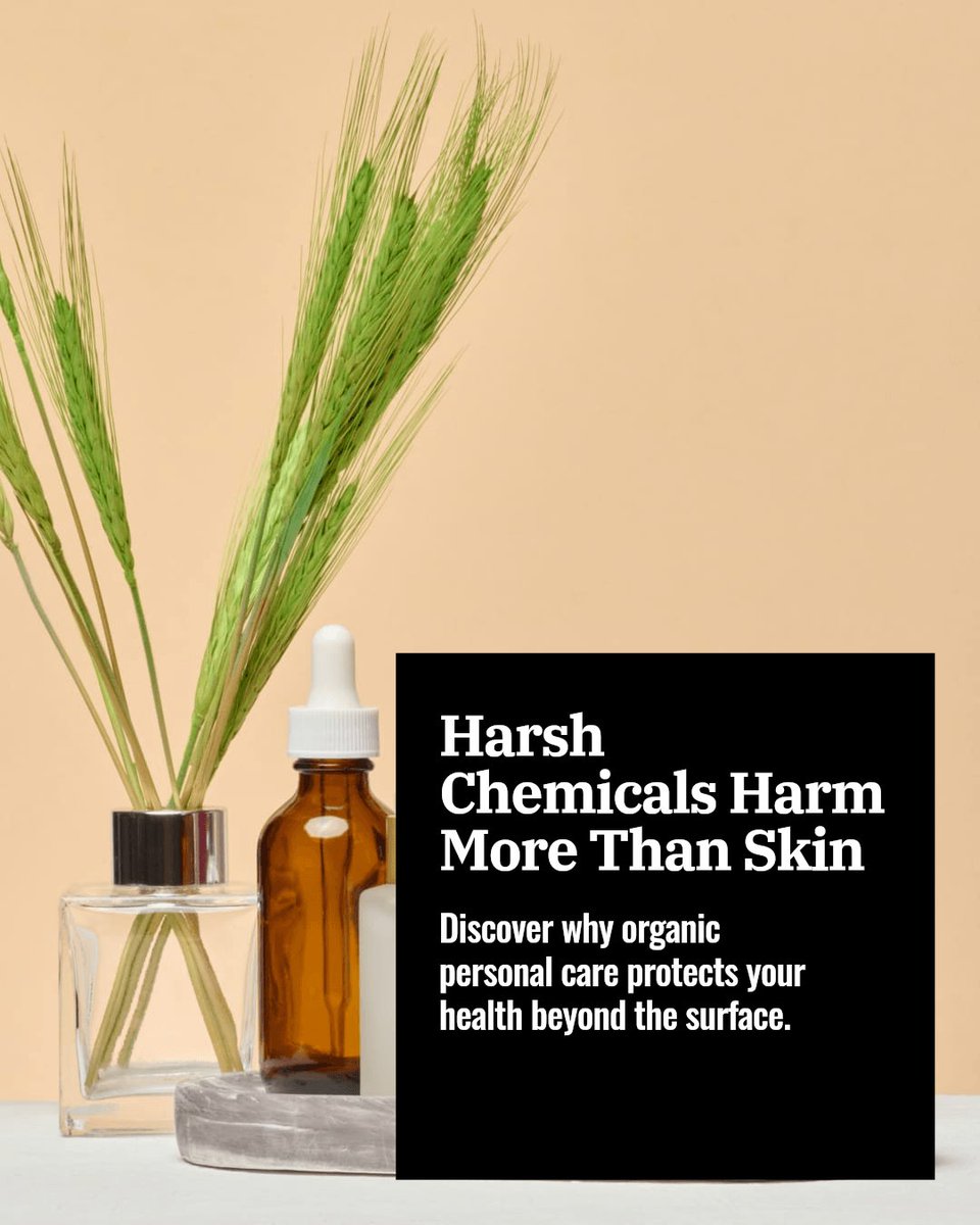 HeadstartDirect's tweet image. Think harsh chemicals in personal care are just a necessary evil? Think again. 

These chemicals not only harm your skin but also disrupt your health. Choose organic products for a safer, healthier lifestyle. Trust in Headstart Direct to redefine your personal care routine.