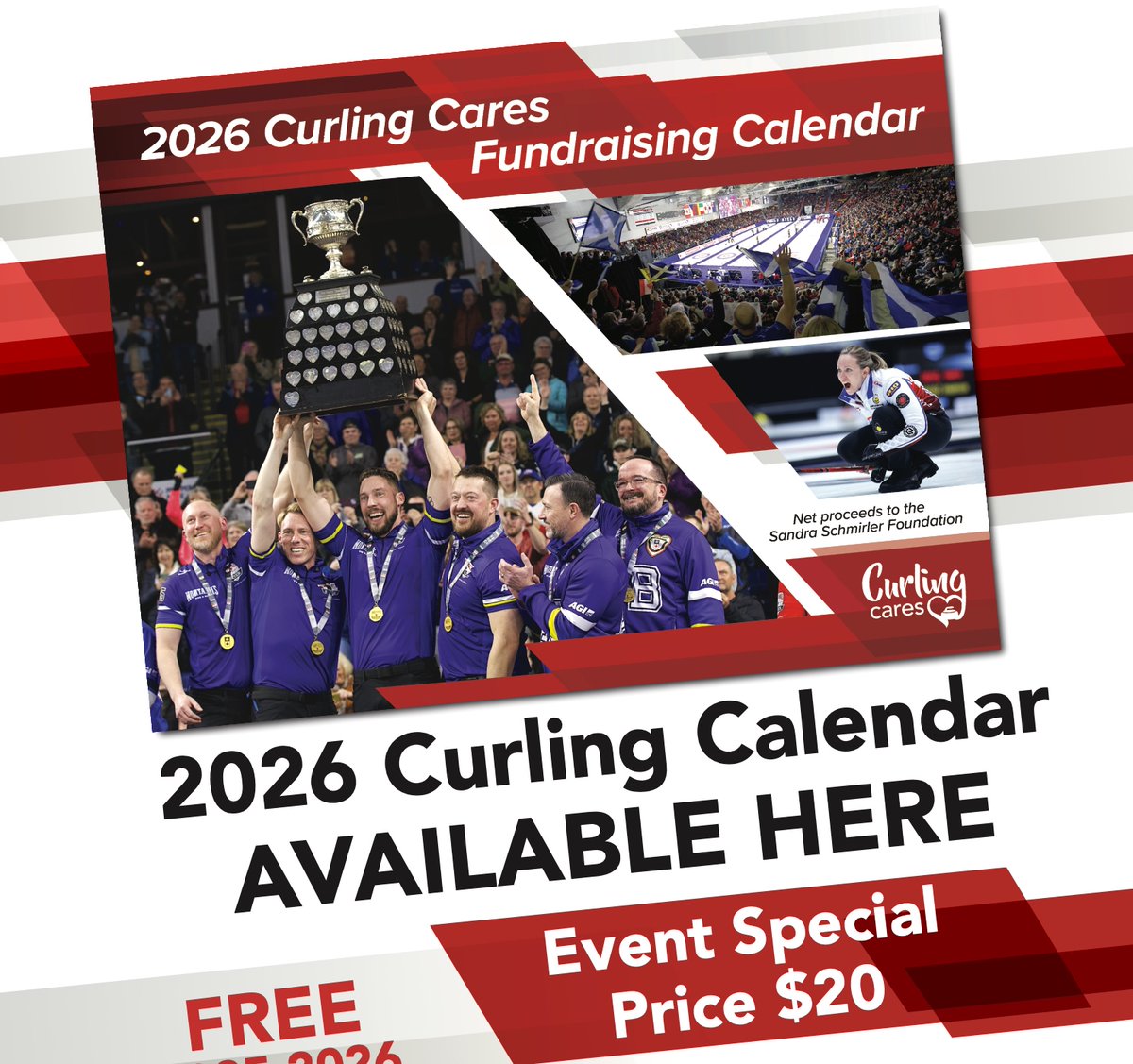 20 Years of Curling Calendars:
New 2026 edition celebrates the best of the Roaring Game

👉 thecurlingnews.com/news/news/20-y…

#curling #CurlingCares #charity <a href="/SandraSchmirler/">Sandra Schmirler Foundation</a> <a href="/thecurlinggroup/">The Curling Group</a>