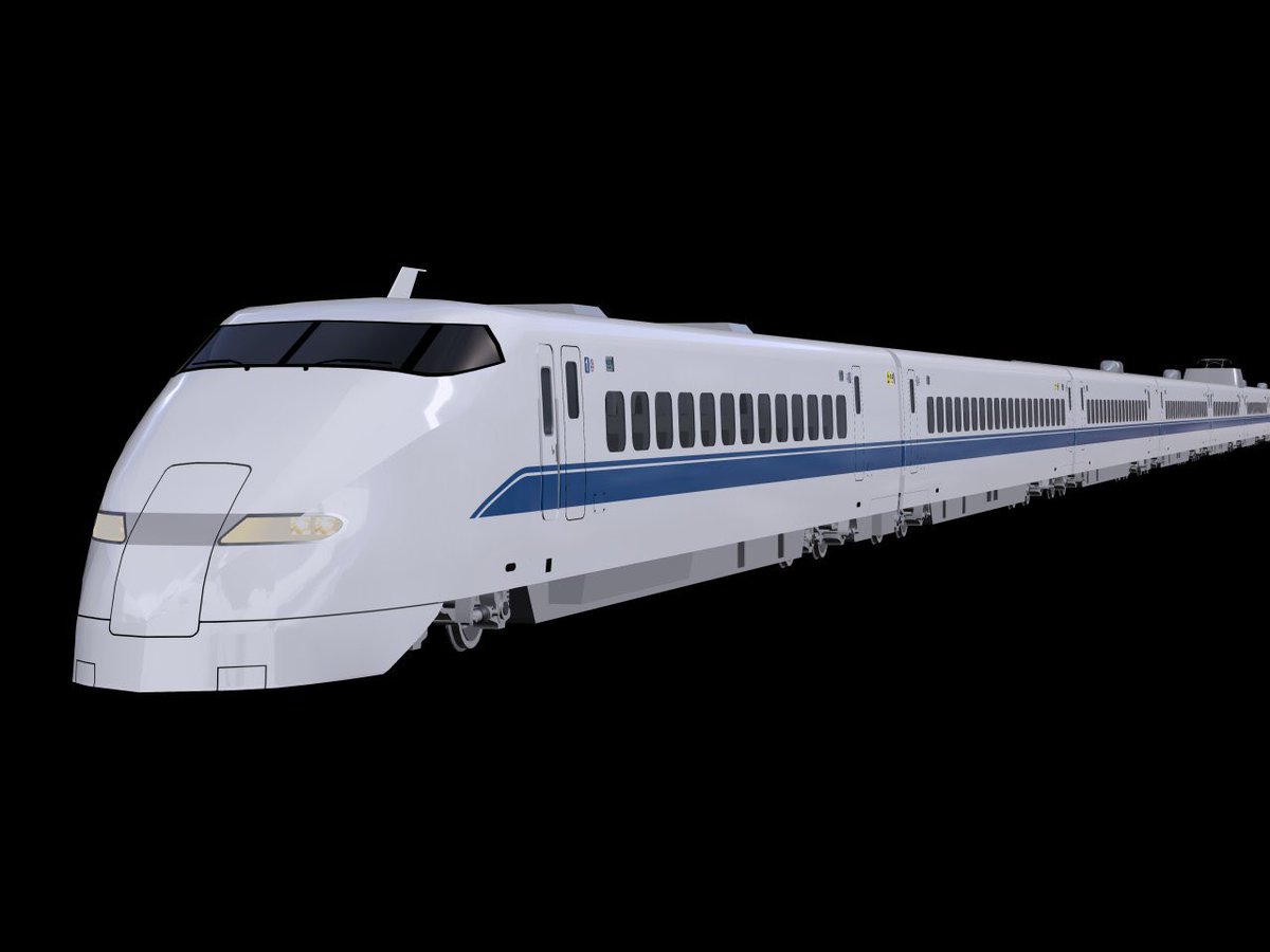 Yhooki's tweet image. うちの300系、現行モデルよりも旧作の方が見かける機会が多い気がするので、実はアップデートが認知されてなかったりする？
←現行　旧作 →
#RailSim