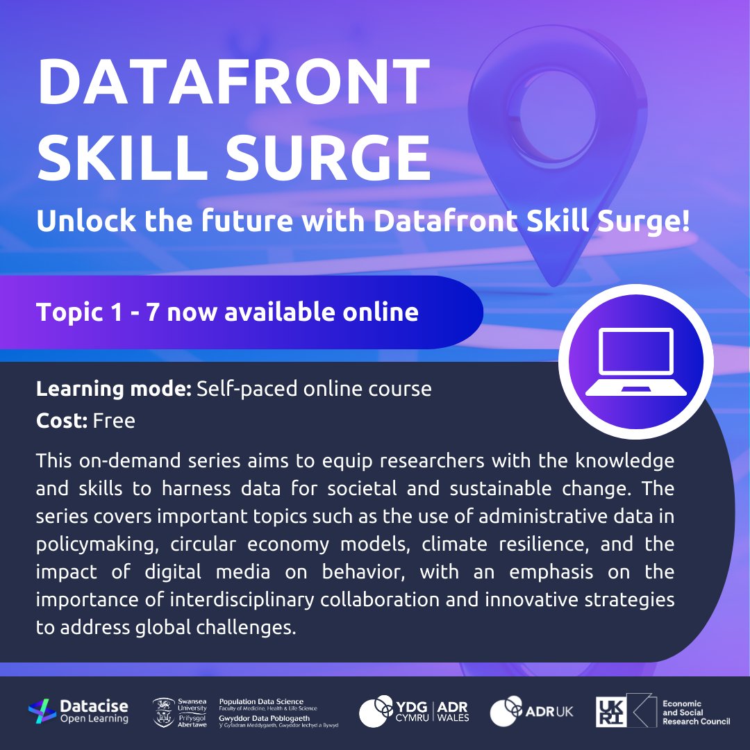 DataciseOpen's tweet image. Level up your data skills with the Datafront Skill Surge series ๐
Weโre excited to bring you fresh insights and expertise in our latest instalment of the Datafront Skill Surge series, diving into Topic 7: Interdisciplinary collaboration in data science!
This five-part seriesโฆ