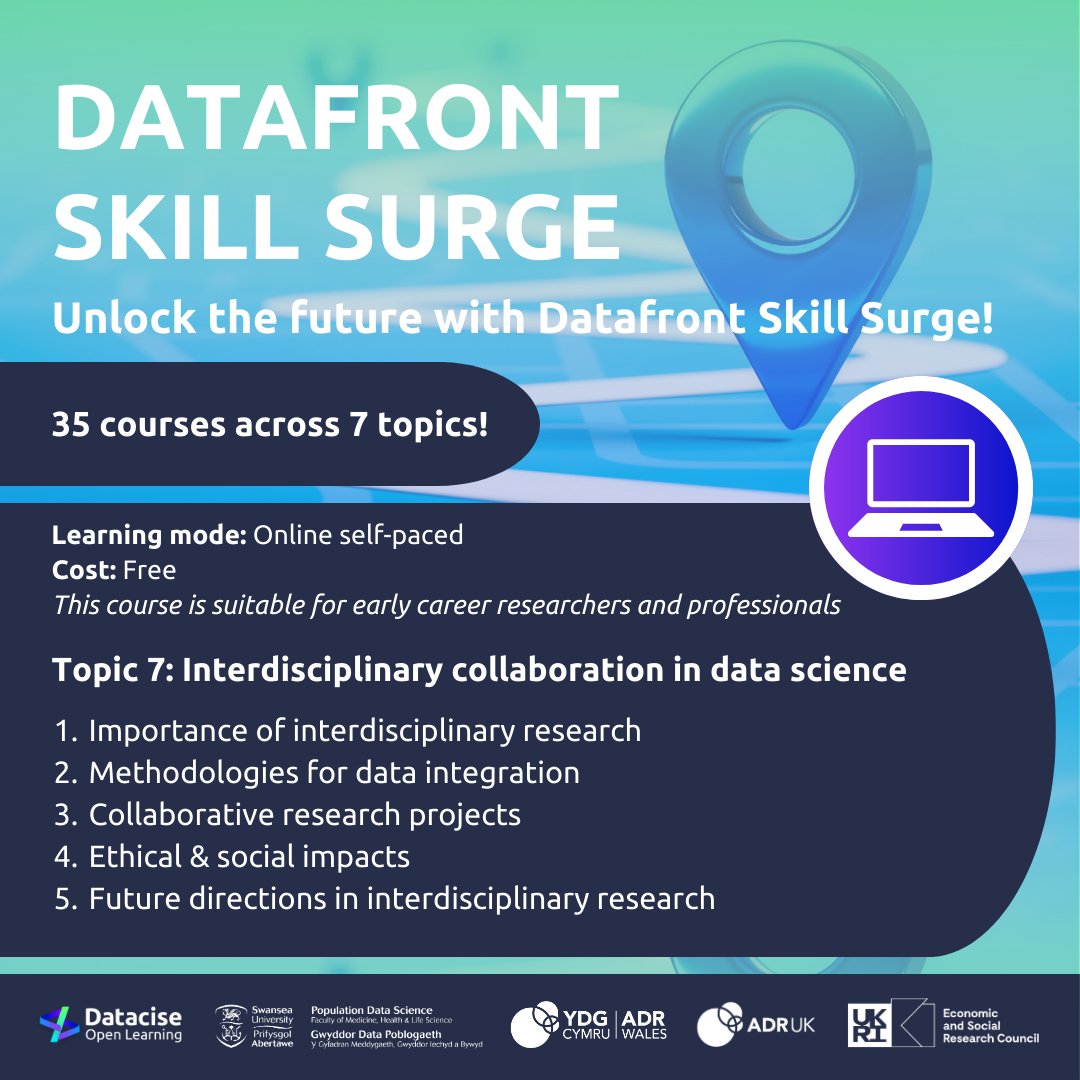 DataciseOpen's tweet image. Level up your data skills with the Datafront Skill Surge series ๐
Weโre excited to bring you fresh insights and expertise in our latest instalment of the Datafront Skill Surge series, diving into Topic 7: Interdisciplinary collaboration in data science!
This five-part seriesโฆ