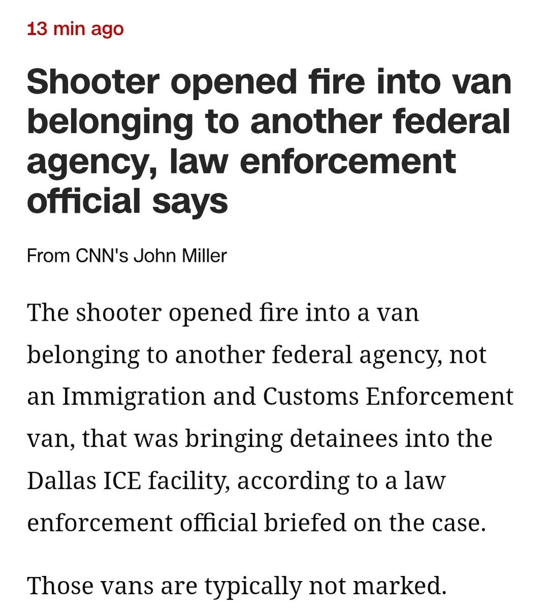 <a href="/EdKrassen/">Ed Krassenstein</a> He didn't know who he was hitting, because he shot into a tinted van. Because he was retarded.