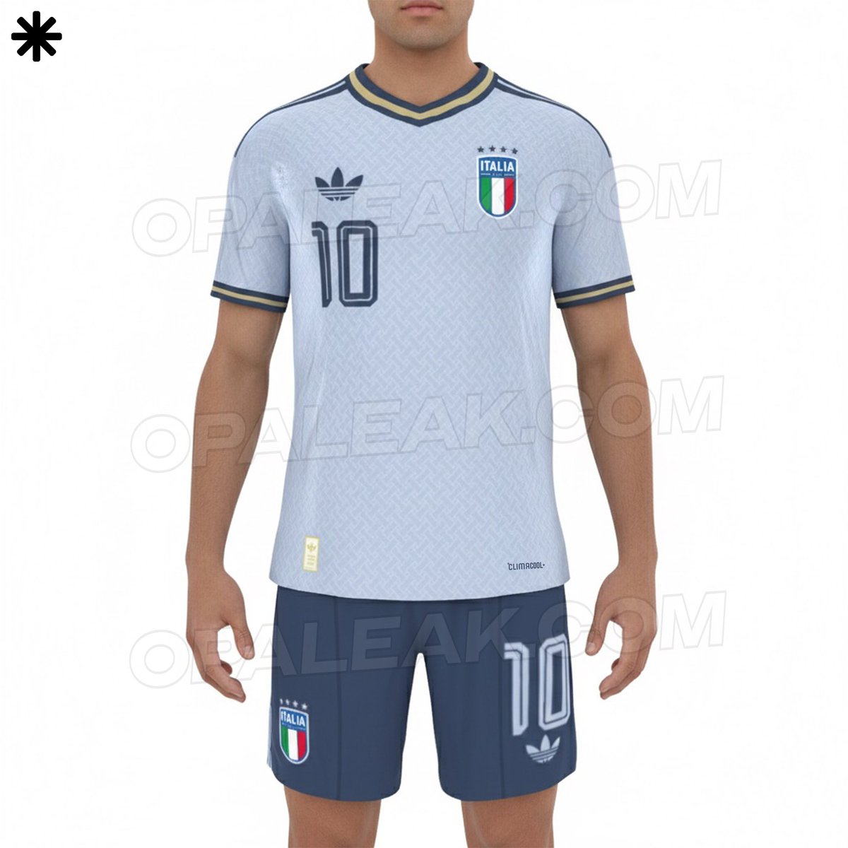 opaleak's tweet image. 💥 Italy x adidas 💥

🇮🇹 New 2026 World Cup Away Kit!