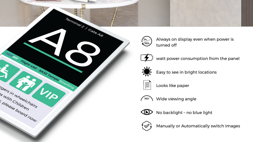 SharpBusinessUS's tweet image. Zero power for static content. ⚡

Sharp ePaper only uses energy when content updates — making it a game changer for sustainable signage.

🔗 bit.ly/3KAf47m

#Sharp #ePaper #ProAV