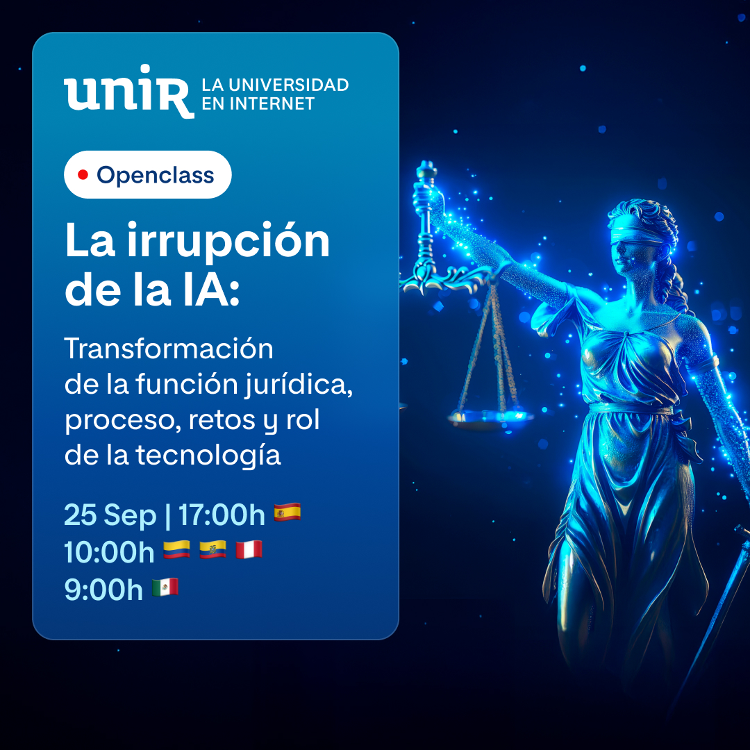 La #IA está revolucionando la función jurídica: cambio cultural, ética y cumplimiento
📣 Únete a la Openclass de <a href="/UNIRuniversidad/">Universidad Internacional de La Rioja (UNIR)</a> con expertas de <a href="/NTTDATA/">NTT DATA (Official)</a>, DiliTrust y <a href="/PwC_Spain/">PwC España</a> y conoce cómo la tecnología transforma los departamentos legales.

Apúntate👉 ow.ly/ccbQ50X0vB1