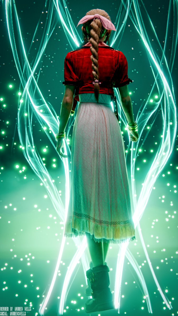 A walk in the life stream.

#Aerith #FF7R #FF7