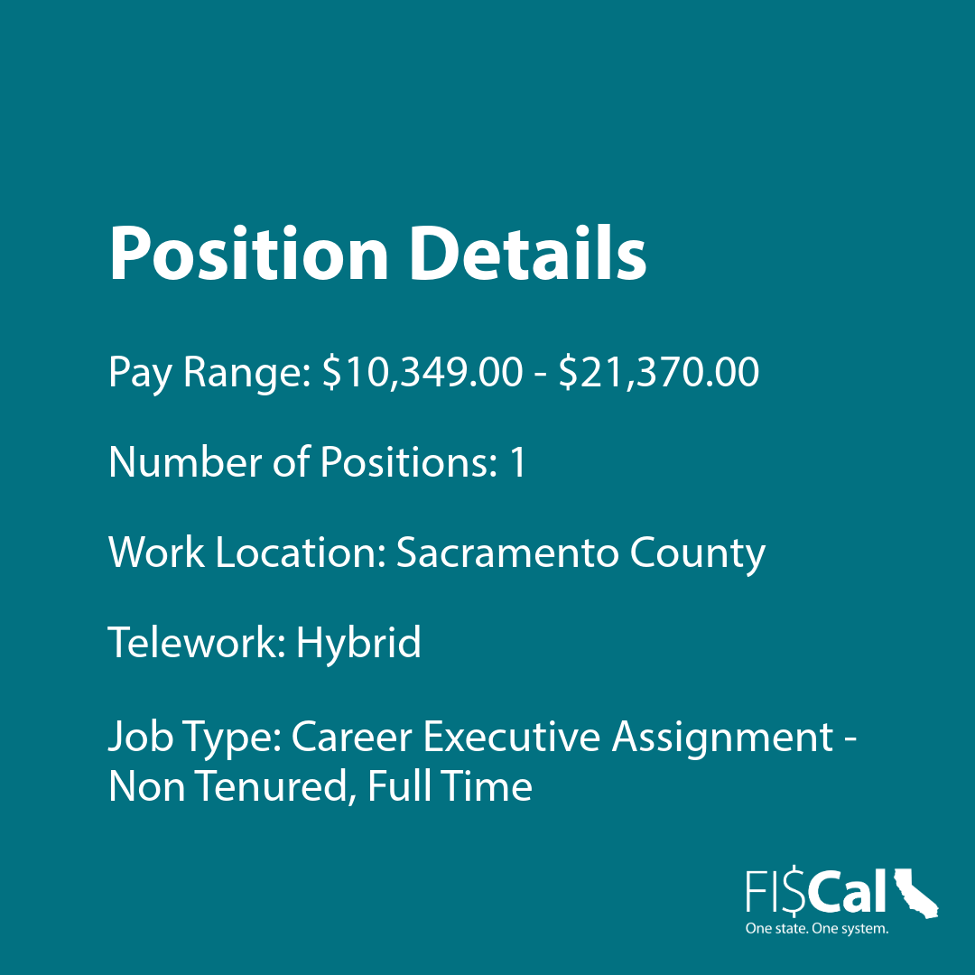 FI$Cal is seeking a Deputy Director who will oversee three centers and play a key role in shaping policies, improving system functionality, and guiding multidisciplinary teams to deliver world-class service.

🌟Apply today: Bit.ly/3W40Qy5

#NowHiring