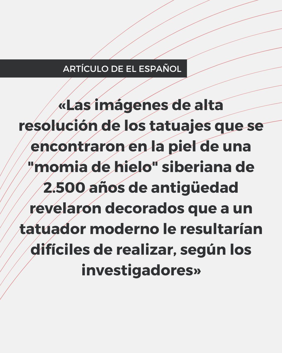 ArtiCom_UPV's tweet photo. Recomendaciones para el inicio de curso.📚🪴

🗞️"Los complejos tatuajes descubiertos en una "momia de hielo" siberiana de hace 2.500 años", un artículo de BBC News. https://t.co/pavhscB7j6