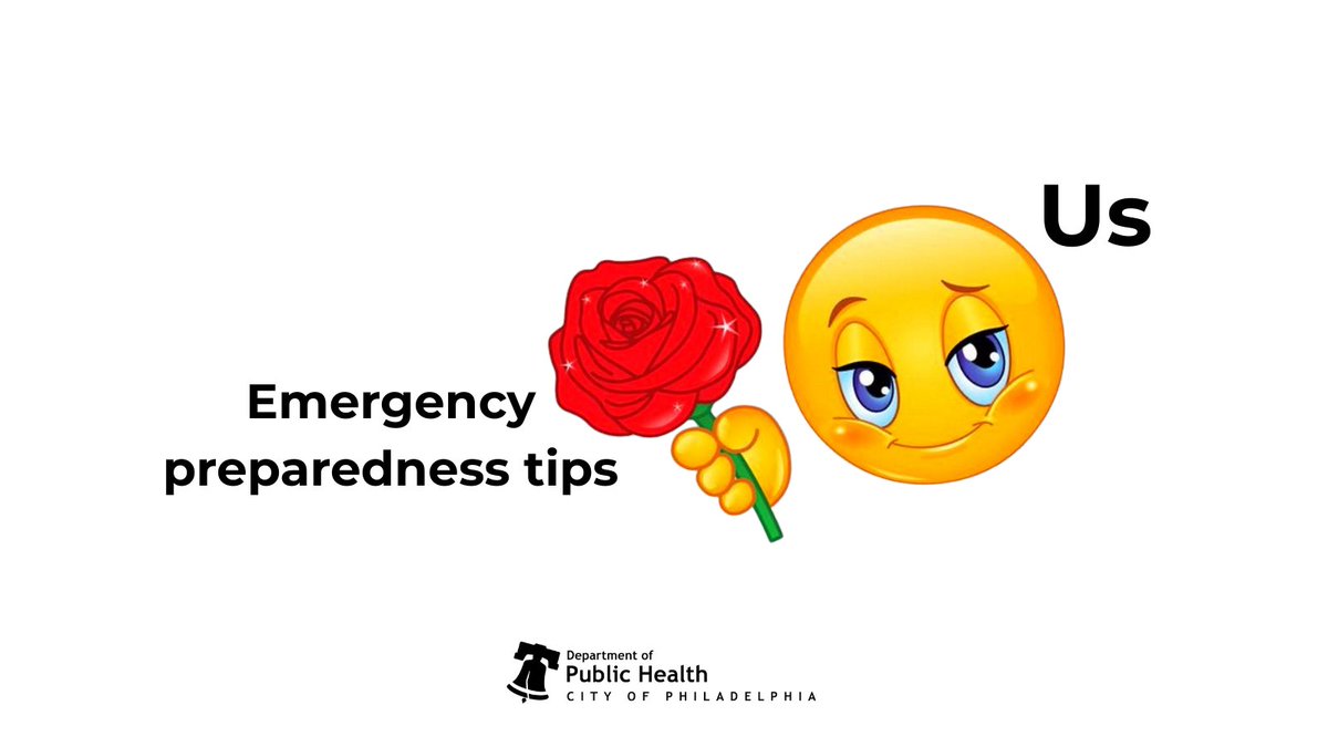How it feels to give out preparedness tips during #NationalPreparednessMonth. 🌹