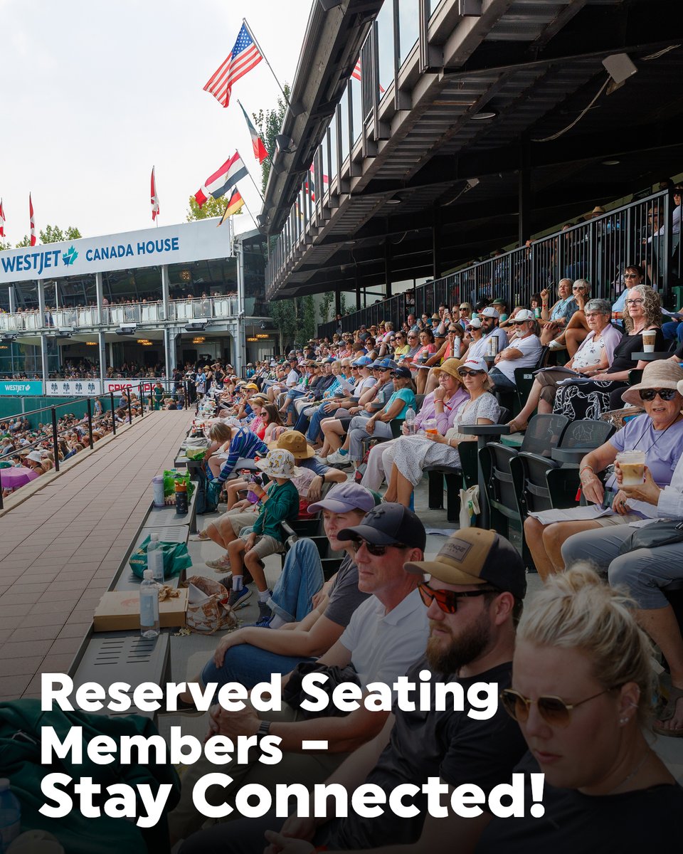 📧 Reserved Seating Members – Stay Connected!

Did you have Reserved Seating tickets for 2025? Make sure you’re on our Spruce Meadows Newsletter mailing list (and haven’t unsubscribed!) so you don’t miss your renewal notice.

🔗 Sign up here: sprucemeadows.com/stay_informed.…
🗓️ Renewals