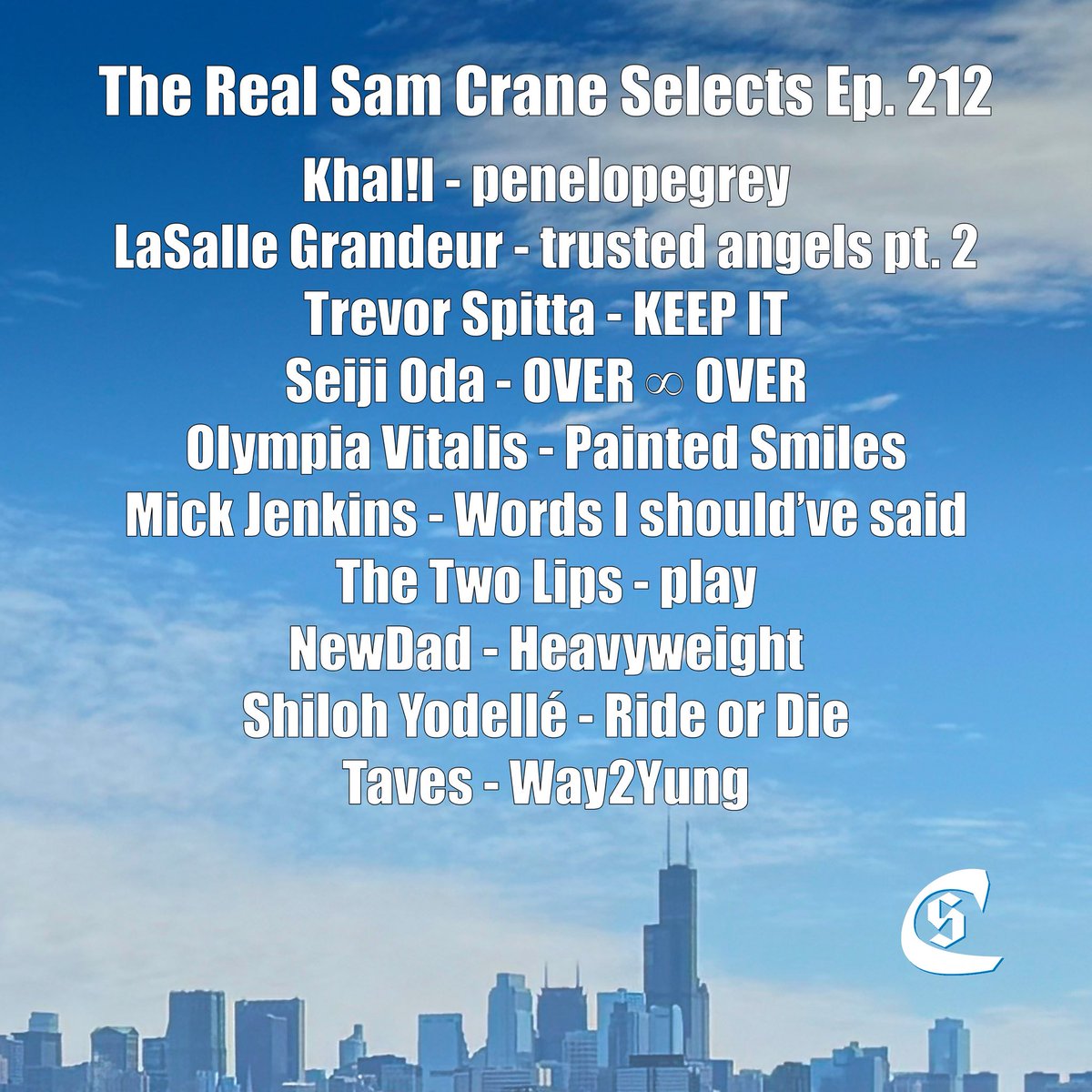 Bowling is back and so is this week’s list! Hard to boil it down to 10, but still a lot to love this week. 

Congrats to every artist who made it! Music from 3 continents!

Listen:
Linktr.ee/therealsamcrane