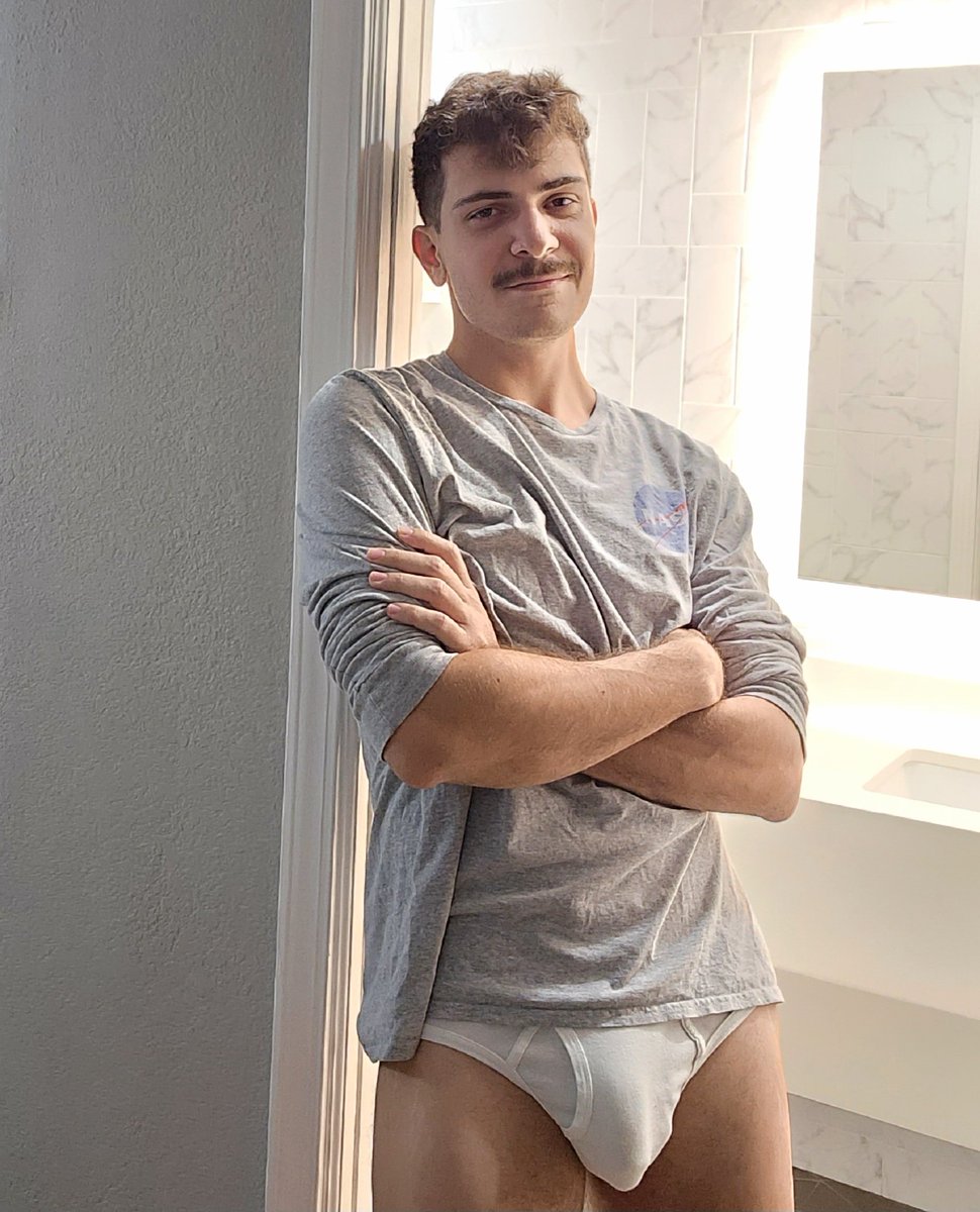 This is what you'd see if we had to stay in the same hotel room 👀 #tightywhities