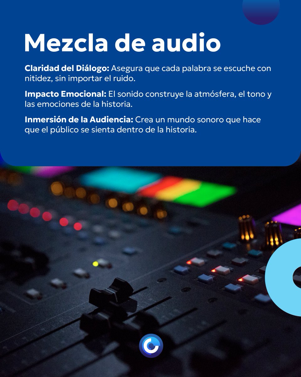 Descubre estos y más elementos claves, en el curso gratuito ‘’Post-producción del Documental’’

🗓FECHA: 27 Sep 2025
🕥 HORARIO: 10:30 – 13:30 hrs
💻 MODALIDAD: Online
🔗REGISTRO: forms.gle/eo6ParwdBpniKt…