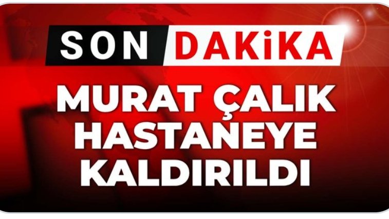 Murat Çalık Hastaneye kaldırıldı.

🔴Bu adama, yaşattıklarınızı yaşamadan hiç kimse ölmesin!!

#SONDAKİKA