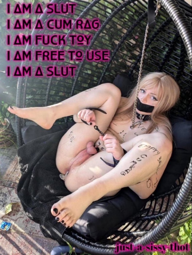 Nature's got one rule: If you’re packing the smallest, you’re getting dressed up like a lil sissy and taking on a whole lineup. Sounds like fun?

Send a DM to partake in my SISSY TEST and see for yourself if you should be considered male and deserve pussy