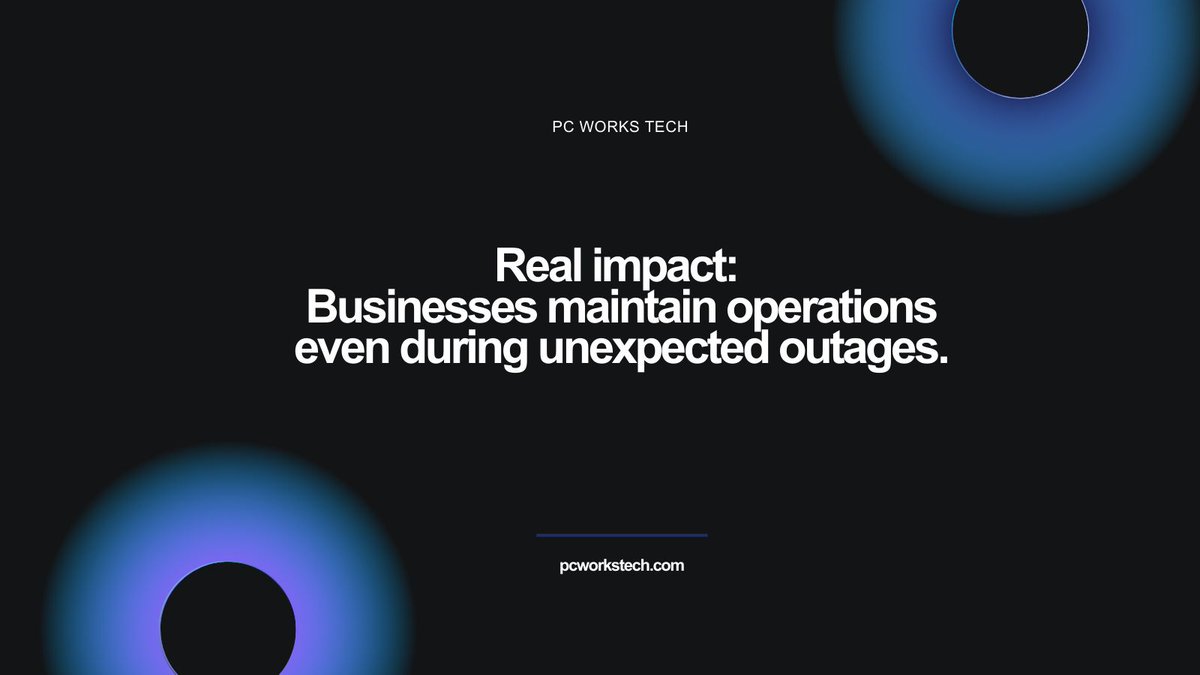 PC_Works_Tech's tweet image. Solution Spotlight: Is your backup solution enough?

Business Continuity Excellence provides continuous protection and rapid restoration.

Read more: pcworkstech.com/?p=3735 

#SolutionSpotlight #BRS