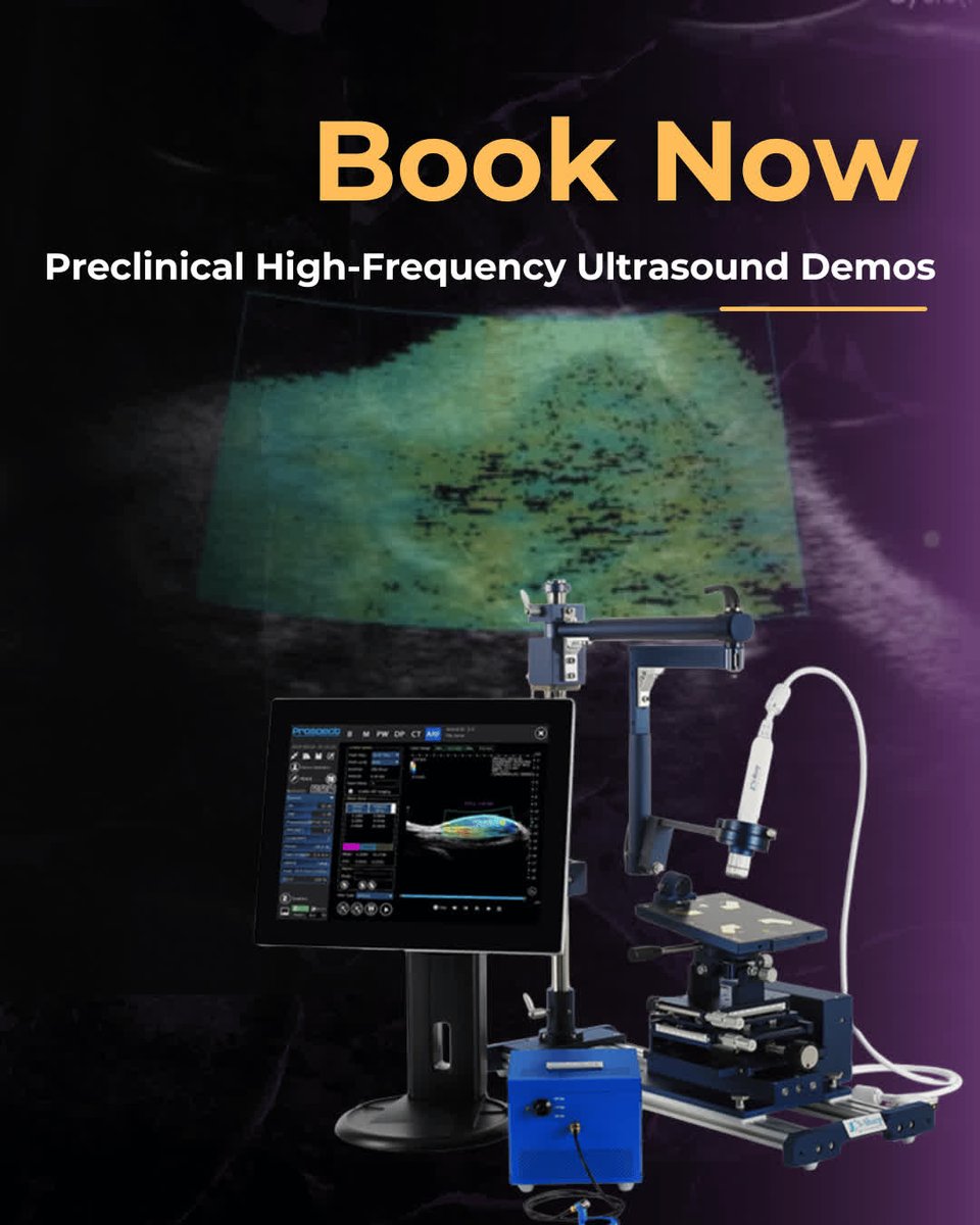 Scintica (@scinticainst) on Twitter photo 👩🔬🔬 Ready to see the power of preclinical ultrasound?
Book your demo today and discover a cost-effective tool to elevate your research.
👉 bit.ly/3DUoOGq
#science #ultrasound #biotech #oncology #demo #scintica #preclinical 👩🔬🔬 Ready to see the power of preclinical ultrasound?
Book your demo today and discover a cost-effective tool to elevate your research.
👉 bit.ly/3DUoOGq
#science #ultrasound #biotech #oncology #demo #scintica #preclinical