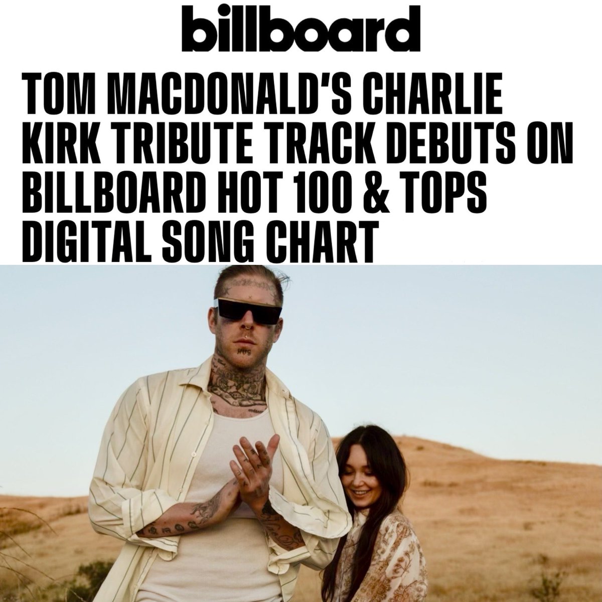 IAMTOMMACDONALD's tweet image. Billboard wrote a FULL article on me!
It might be the first positive piece of press I ever got 😂
I’ve been working my hands to the bone for years…and accomplishing many things that seem impossible for an independent…just to get ignored (or acknowledged and slandered) by…