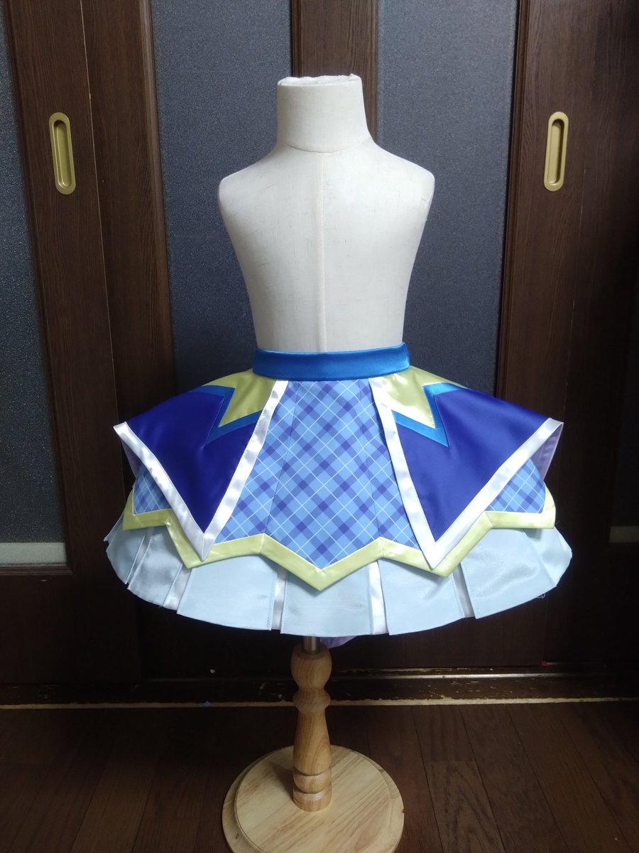 sawa_cos3d's tweet photo. キュアウインクのスカートできた👍 https://t.co/V18Im28dNI