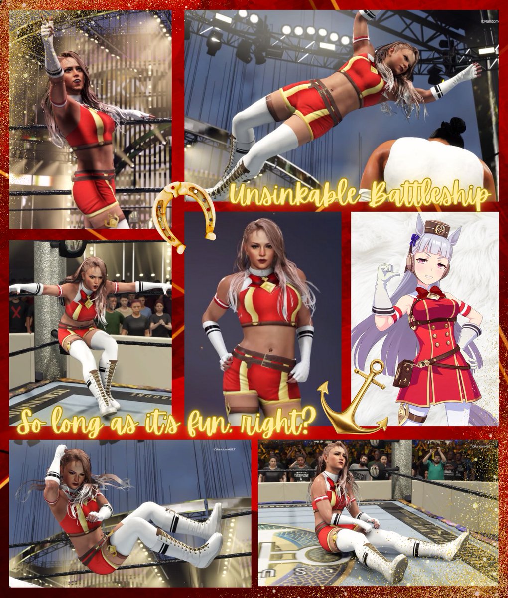Erika Watson (@fire_moth11) on Twitter photo BTW! With <a href="/UnlimitedKeyNet/">Unlimited Keyworks Network</a>'s #SummersEnd behind us, I finally remembered to showcase the attire I wore for my main event title match! Nothing too crazy, but I lowkey love it >w<
#WWE2K25 #GoldShip #UmaMusume BTW! With <a href="/UnlimitedKeyNet/">Unlimited Keyworks Network</a>'s #SummersEnd behind us, I finally remembered to showcase the attire I wore for my main event title match! Nothing too crazy, but I lowkey love it >w<
#WWE2K25 #GoldShip #UmaMusume