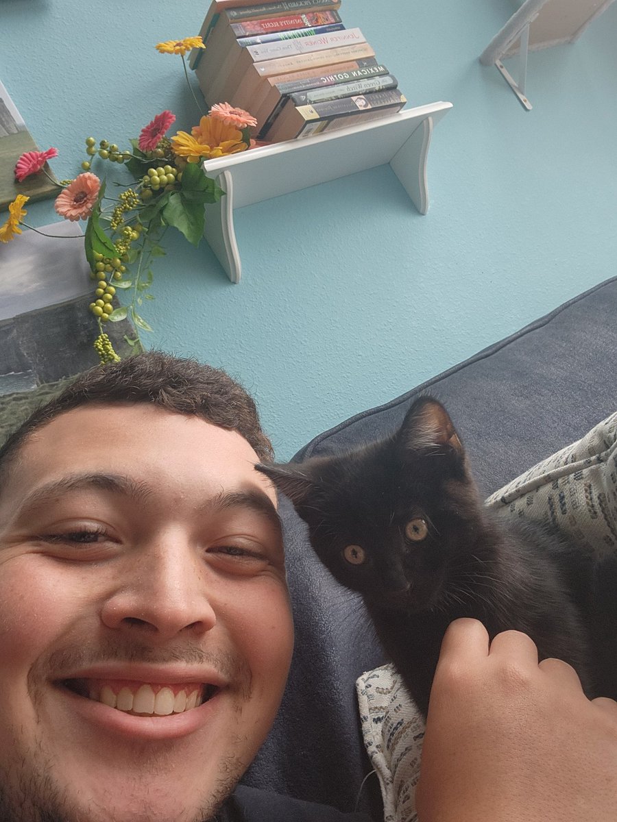 Just a proud cat dad and his boy 🥰